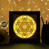 Sacred Geometry - Paper Cutting Light Box - LightBoxGoodman - LightboxGoodman