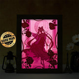 Sailor Moon 2 - Paper Cut Light Box File - Cricut File - 20x26cm - LightBoxGoodMan - LightboxGoodman