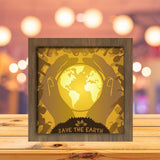 Save Our Planet - Paper Cutting Light Box - LightBoxGoodman