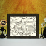 Scania Trucks - Paper Cut Light Box File - Cricut File - 8x10 Inches - LightBoxGoodMan - LightboxGoodman