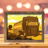 Scania Trucks - Paper Cutting Light Box - LightBoxGoodman