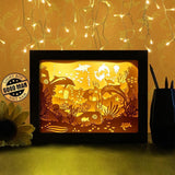 Seabed 1 - Paper Cutting Light Box - LightBoxGoodman - LightboxGoodman