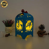 Seabed - Paper Cut Lantern File - Cricut File - 10,5x20,6cm - LightBoxGoodMan - LightboxGoodman