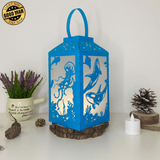 Seabed - Paper Cut Lantern File - Cricut File - 10x20cm - LightBoxGoodMan - LightboxGoodman