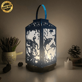 Seabed - Paper Cut Lantern File - Cricut File - 10x20cm - LightBoxGoodMan - LightboxGoodman