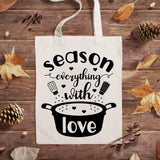 Season Everything With Love - Cricut File - Svg, Png, Dxf, Eps - LightBoxGoodMan - LightboxGoodman