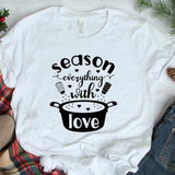 Season Everything With Love - Cricut File - Svg, Png, Dxf, Eps - LightBoxGoodMan - LightboxGoodman