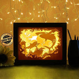 Shark 1 - Paper Cutting Light Box - LightBoxGoodman - LightboxGoodman