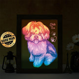 Shih Tzu – Paper Cut Light Box File - Cricut File - 8x10 inches - LightBoxGoodMan - LightboxGoodman