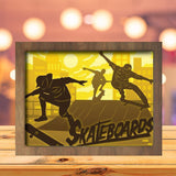 Skateboards - Paper Cutting Light Box - LightBoxGoodman