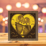 Skeletons - Paper Cutting Light Box - LightBoxGoodman