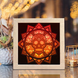 Skull Mandala – Paper Cut Light Box File - Cricut File - 20x20cm - LightBoxGoodMan