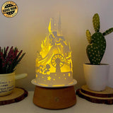 Sleeping Beauty - 3D Dome Lantern File - Cricut File - LightBoxGoodMan - LightboxGoodman