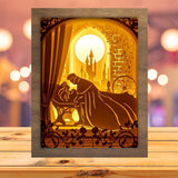 Sleeping Princess 1 - Paper Cutting Light Box - LightBoxGoodman