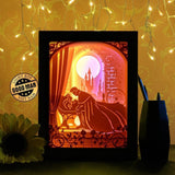 Sleeping Princess 1 - Paper Cutting Light Box - LightBoxGoodman - LightboxGoodman