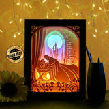 Sleeping Princess 1 - Paper Cutting Light Box - LightBoxGoodman - LightboxGoodman