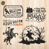 Sleepy Hollow - Cricut File - Svg, Png, Dxf, Eps - LightBoxGoodMan - LightboxGoodman