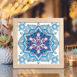 Snow Mandala 2 – Paper Cut Light Box File - Cricut File - 20x20cm - LightBoxGoodMan