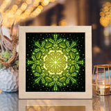 Snow Mandala – Paper Cut Light Box File - Cricut File - 20x20cm - LightBoxGoodMan - LightboxGoodman