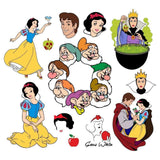 Snow White - Cricut File - Svg, Png, Dxf, Eps - LightBoxGoodMan