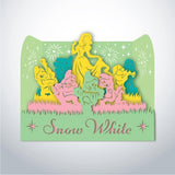 Snow White - Paper Cut Mini-Showcase File - Cricut File - 10x12cm - LightBoxGoodMan - LightboxGoodman