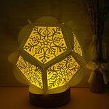 Snowflake - Pentagon 3D Lantern File - Cricut File - LightBoxGoodMan - LightboxGoodman