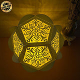 Snowflake - Pentagon 3D Lantern File - Cricut File - LightBoxGoodMan - LightboxGoodman