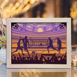 Soccer 1 – Paper Cut Light Box File - Cricut File - 20x26cm - LightBoxGoodMan - LightboxGoodman