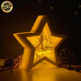 Soul 2020 - Paper Cut Star Light Box File - Cricut File - 20x21cm - LightBoxGoodMan - LightboxGoodman