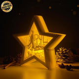 Soul 2020 - Paper Cut Star Light Box File - Cricut File - 20x21cm - LightBoxGoodMan - LightboxGoodman