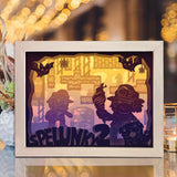 Spelunky 2 - Paper Cut Light Box File - Cricut File - 20x26cm - LightBoxGoodMan