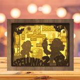 Spelunky 2 - Paper Cutting Light Box - LightBoxGoodman - LightboxGoodman