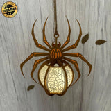 Spider 2 - 3D Spider Lantern File - 8x9" - Cricut File - LightBoxGoodMan - LightboxGoodman