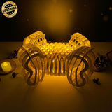 Spider - Bone Pop-Up File - Cricut File - LightBoxGoodMan - LightboxGoodman