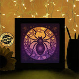 Spider Mandala - Paper Cutting Light Box - LightBoxGoodman - LightboxGoodman