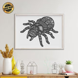 Spider - Paper 3D Layered File - Cricut File - 20x26cm - LightBoxGoodMan - LightboxGoodman