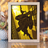 Spiderman 1 – Paper Cut Light Box File - Cricut File - 20x26cm - LightBoxGoodMan