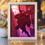 Spiderman 1 – Paper Cut Light Box File - Cricut File - 20x26cm - LightBoxGoodMan - LightboxGoodman