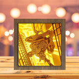 Spiderman 1 Square - Paper Cutting Light Box - LightBoxGoodman - LightboxGoodman