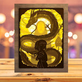 Spirited Away 3 - Paper Cutting Light Box - LightBoxGoodman - LightboxGoodman