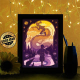 Spirited Away 4 - Paper Cutting Light Box - LightBoxGoodman - LightboxGoodman