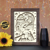 Spirited Away 4 - Paper Cutting Light Box - LightBoxGoodman - LightboxGoodman