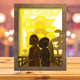 Spirited Away - Paper Cutting Light Box - LightBoxGoodman