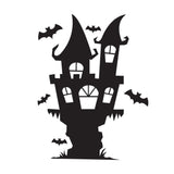 Spooky Castle With Bats - Cricut File - Svg, Png, Dxf, Eps - LightBoxGoodMan - LightboxGoodman