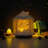 Spooky - House Pop-Up File - Cricut File - LightBoxGoodMan - LightboxGoodman