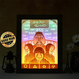 Squid Game - Paper Cut Light Box File - Cricut File - 20x26cm - LightBoxGoodMan - LightboxGoodman