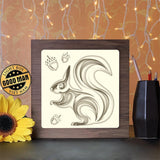 Squirrel 2 - Paper Cutting Light Box - LightBoxGoodman - LightboxGoodman