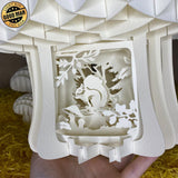 Squirrel - 3D Pop-up Light Box Mushroom File - Cricut File - LightBoxGoodMan - LightboxGoodman