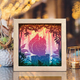 Squirrel– Paper Cut Light Box File - Cricut File - 8x8 inches - LightBoxGoodMan