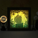 Squirrel– Paper Cut Light Box File - Cricut File - 8x8 inches - LightBoxGoodMan - LightboxGoodman